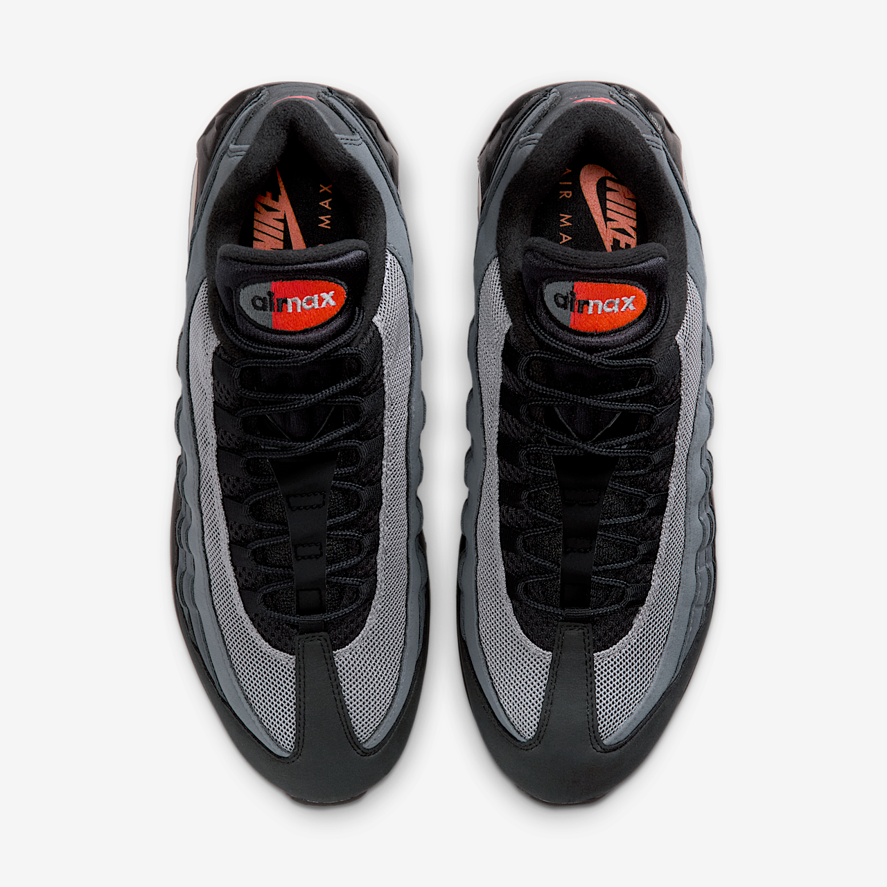 Nike Air Max sneaker Zwart/Anthracite/Iron Grey/Bright Crimson