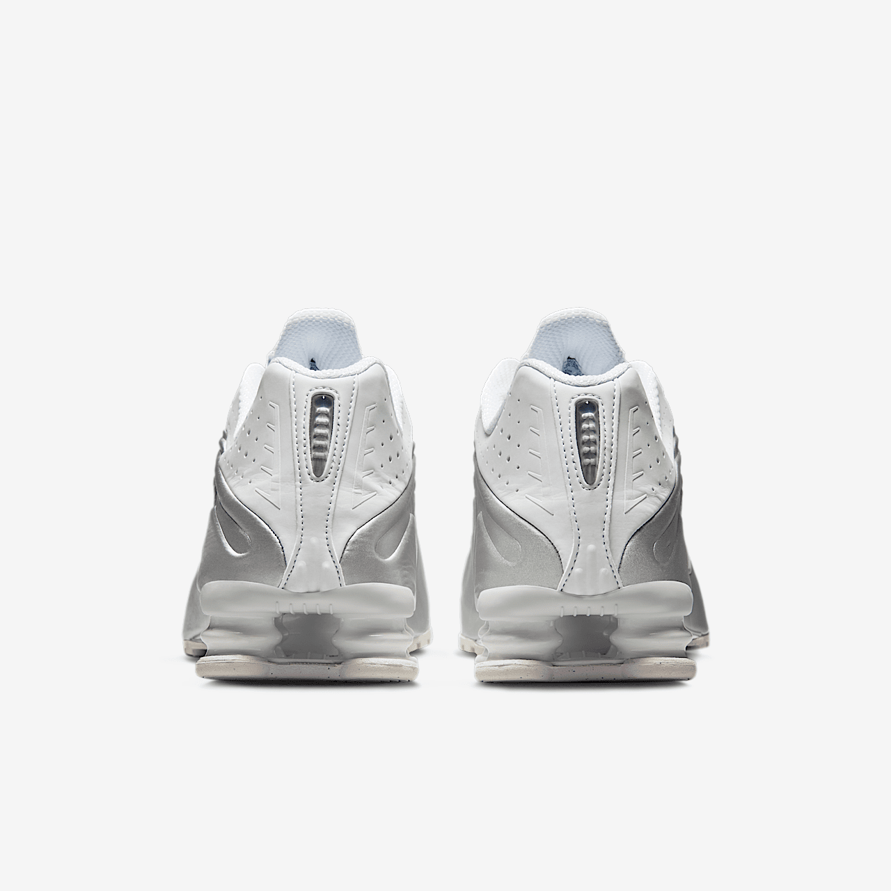 Nike Nike Shox sneaker Wit/Wit/Bright Crimson/Metallic Silver
