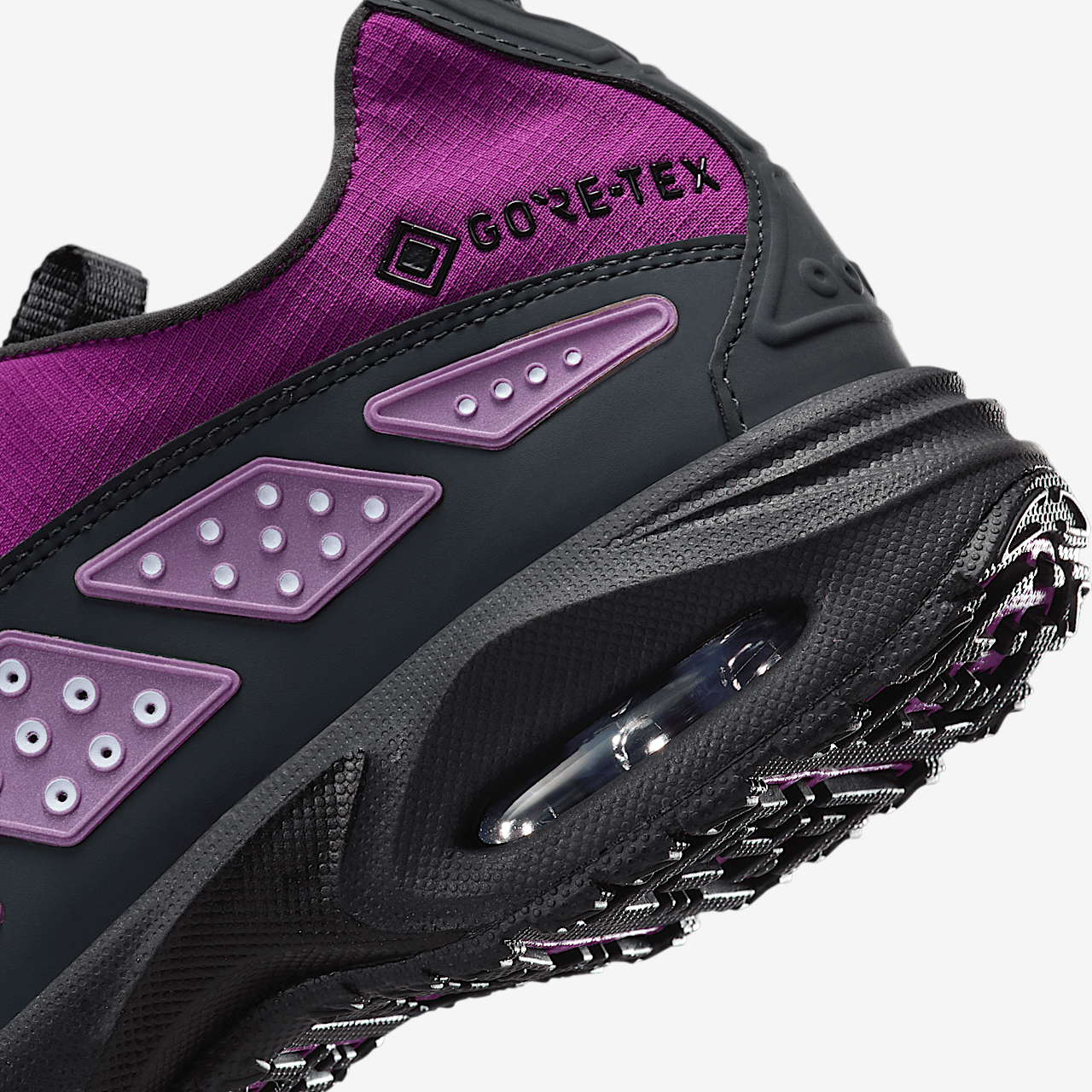 Nike Air Max SNDR sneaker Bold Berry/Ghost/Zwart/Dark Smoke Grey