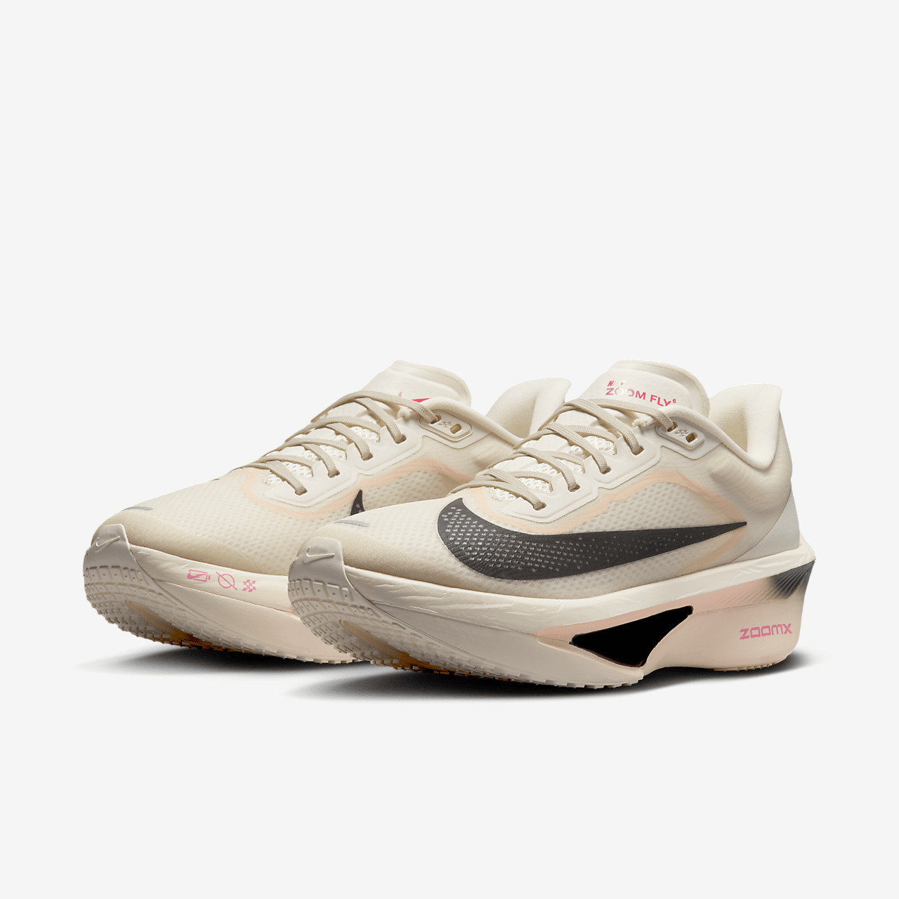 Nike  sneaker Pale Ivory/Crimson Tint/Sail/Zwart