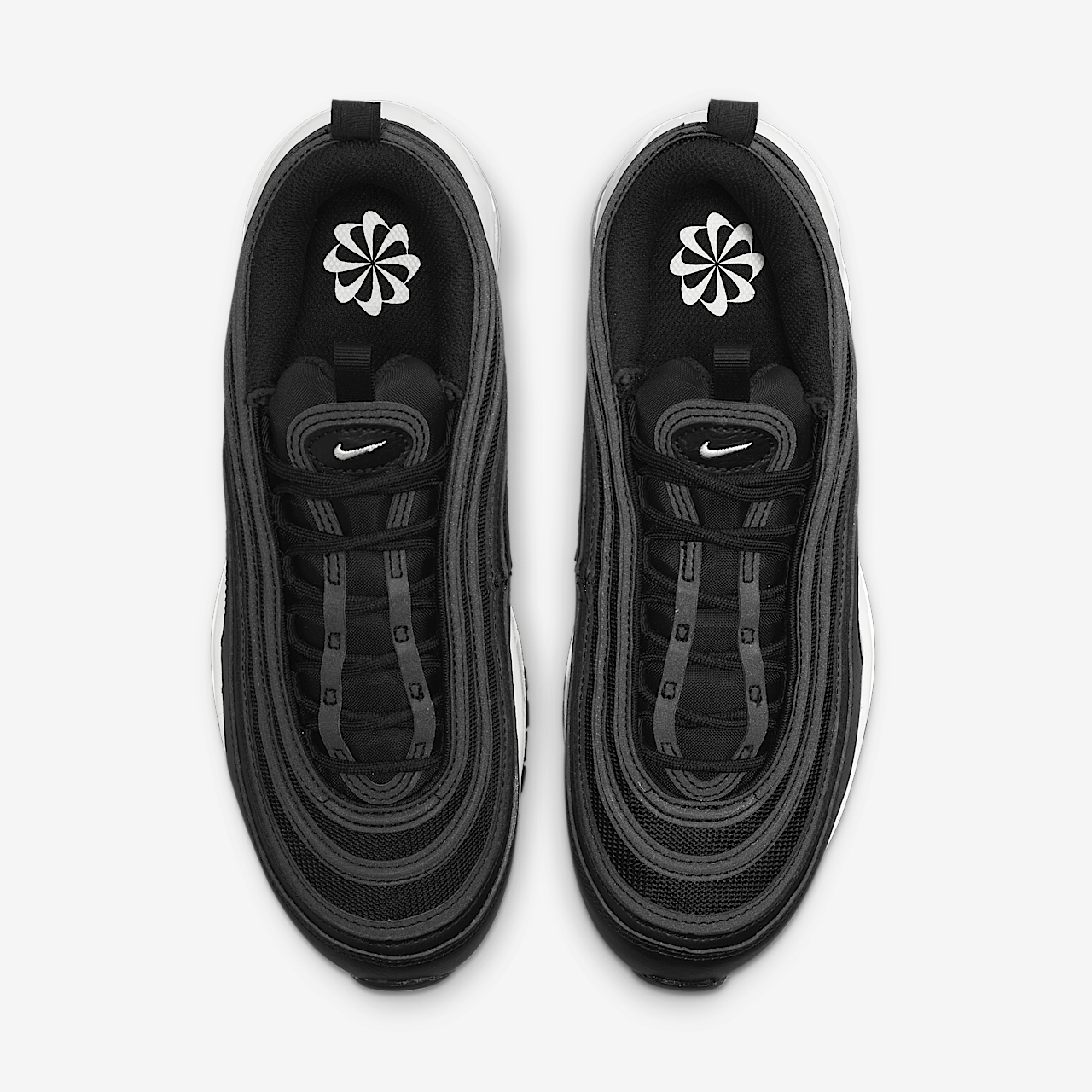 Nike Air Max 97 sneaker Zwart/Zwart/Wit