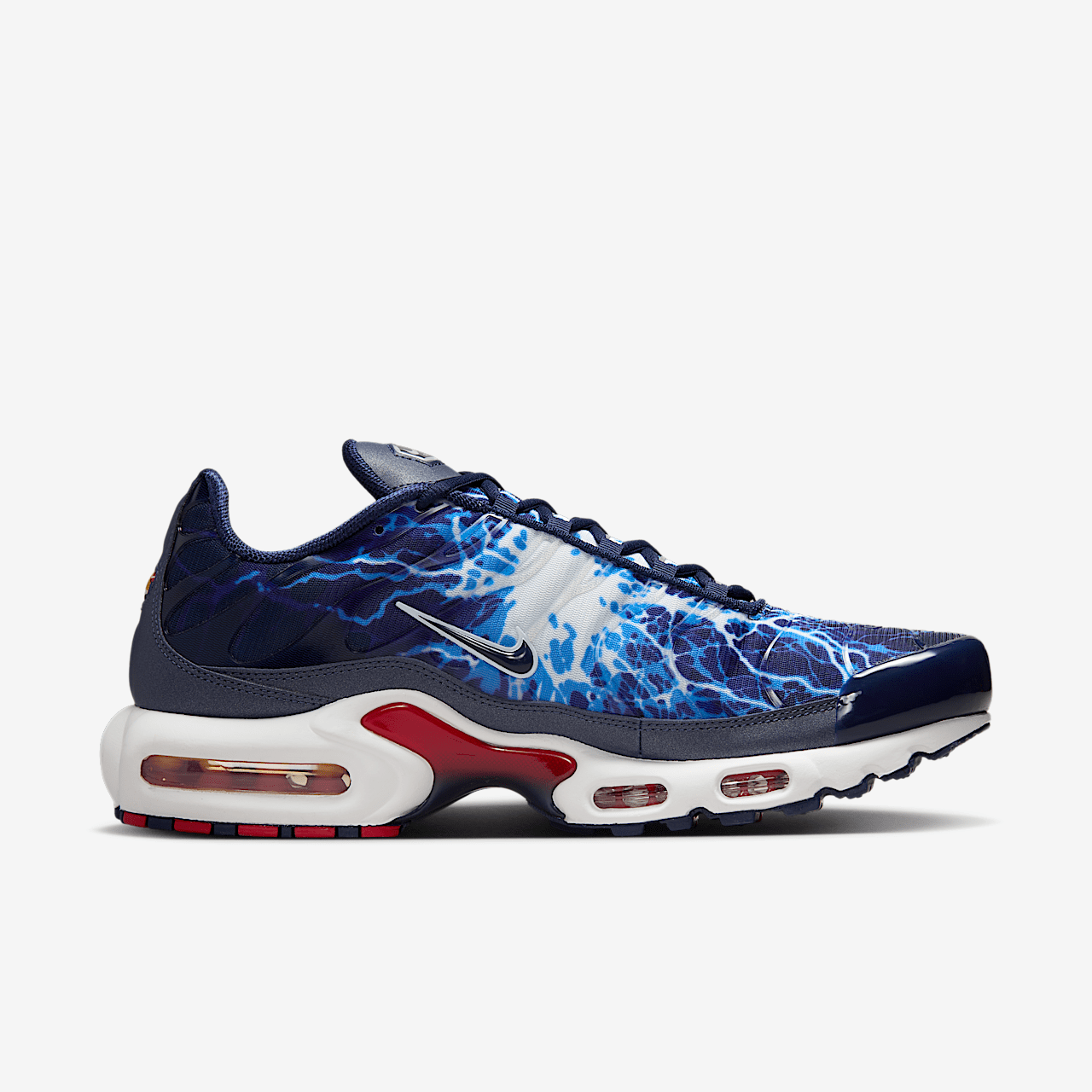 Nike Air Max Plus sneaker Midnight Navy/Salsa Red/Wit/Midnight Navy