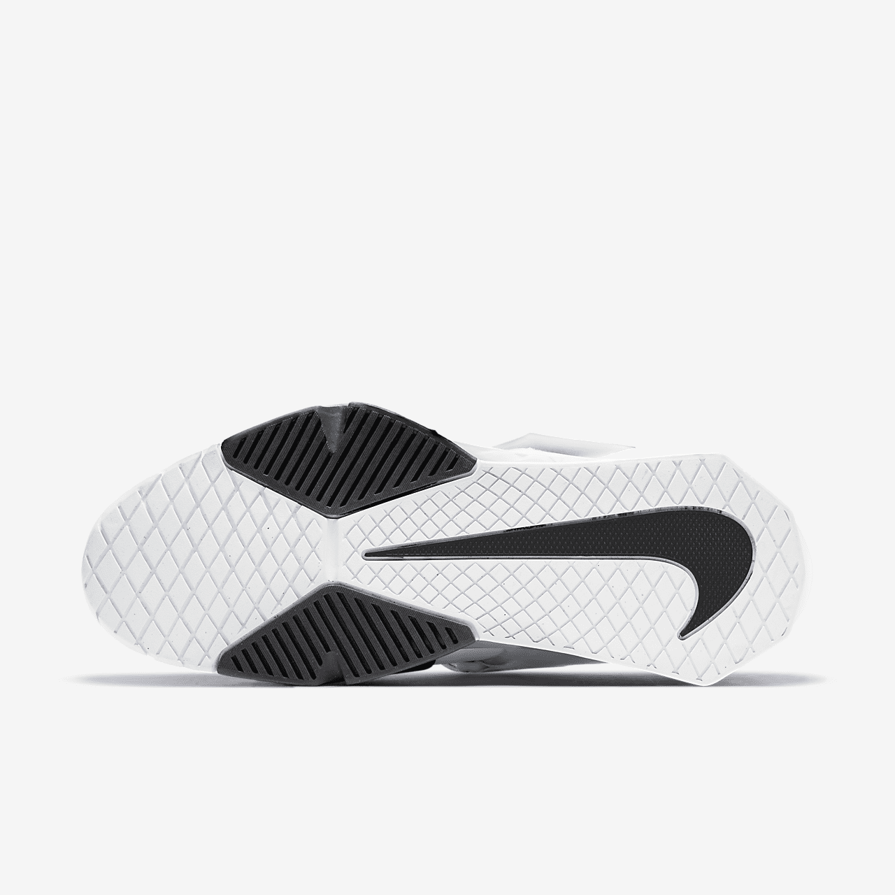 Nike  sneaker Wit/Iron Grey/Laser Orange/Zwart