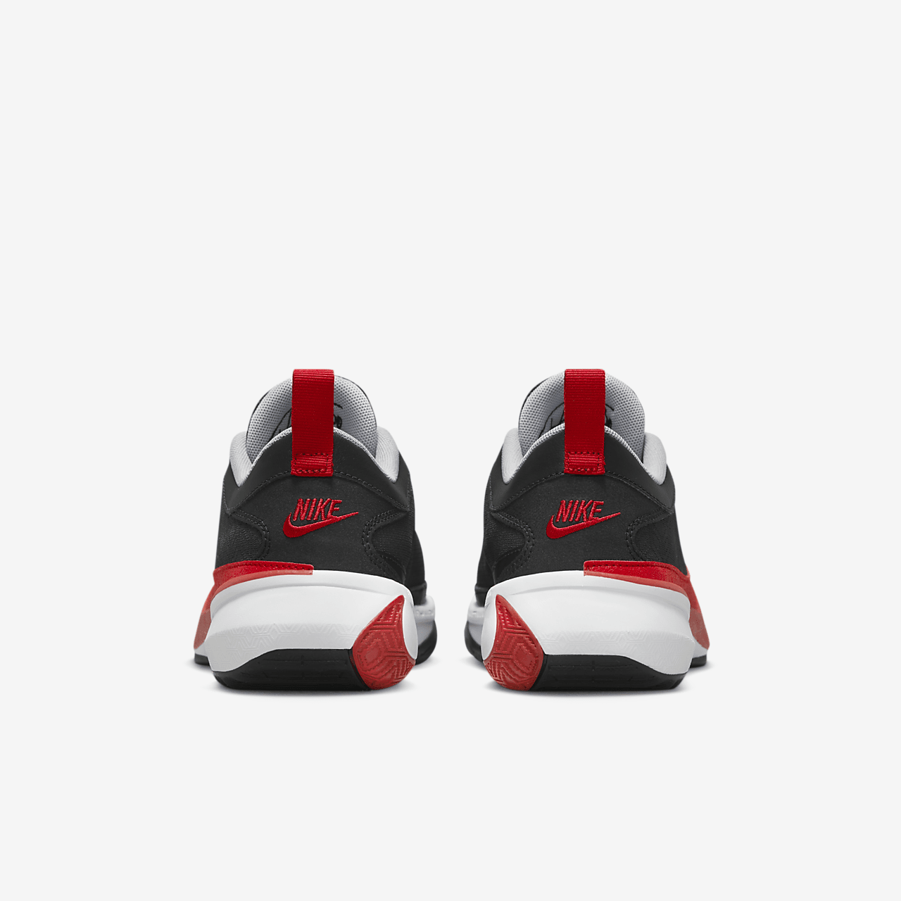 Nike  sneaker Zwart/Pure Platinum/Wolf Grey/University Red