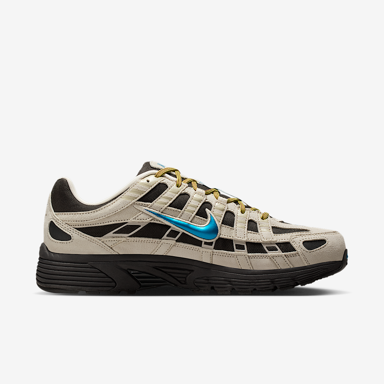 Nike P-6000 sneaker Light Orewood Brown/Lightning/Phantom/Green Abyss