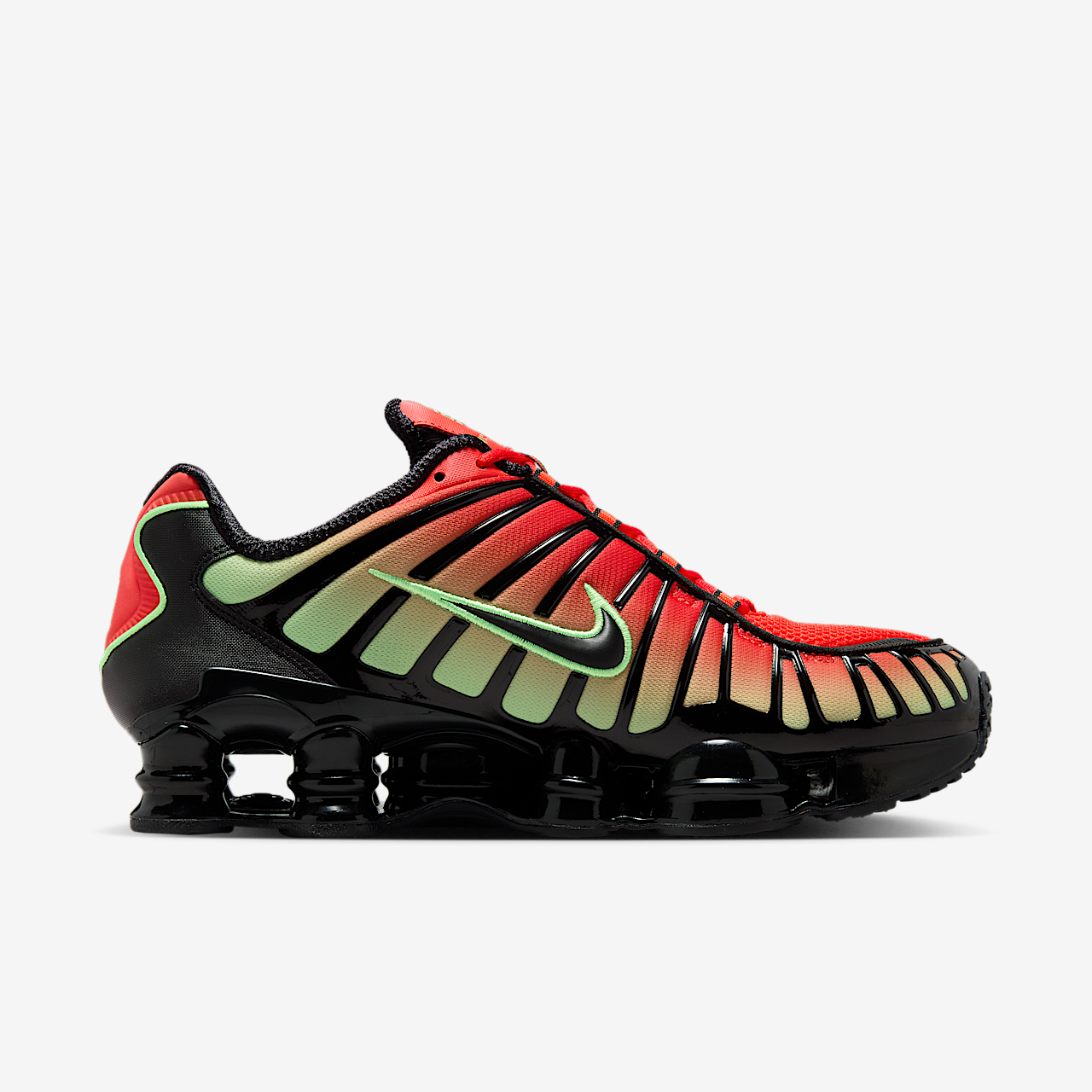 Nike Nike Shox sneaker Light Crimson/Green Strike/Zwart/Zwart