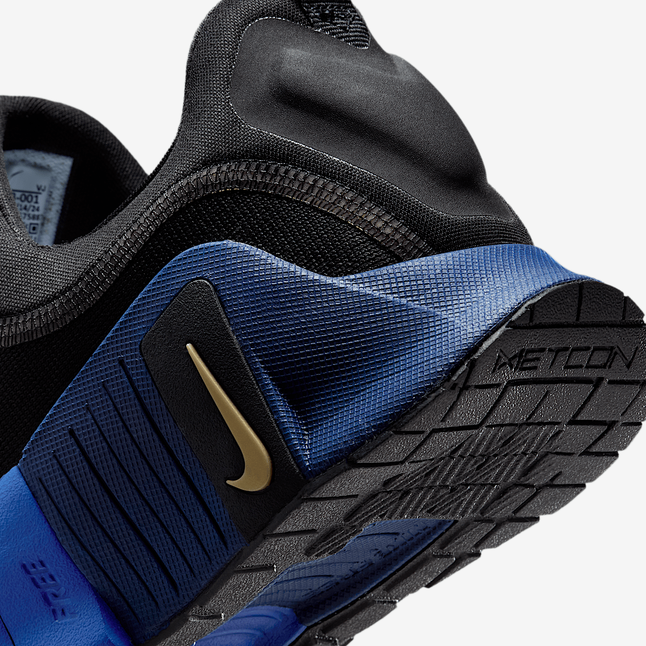 Nike Free sneaker Zwart/Deep Night/Blue Void/Copper Moon