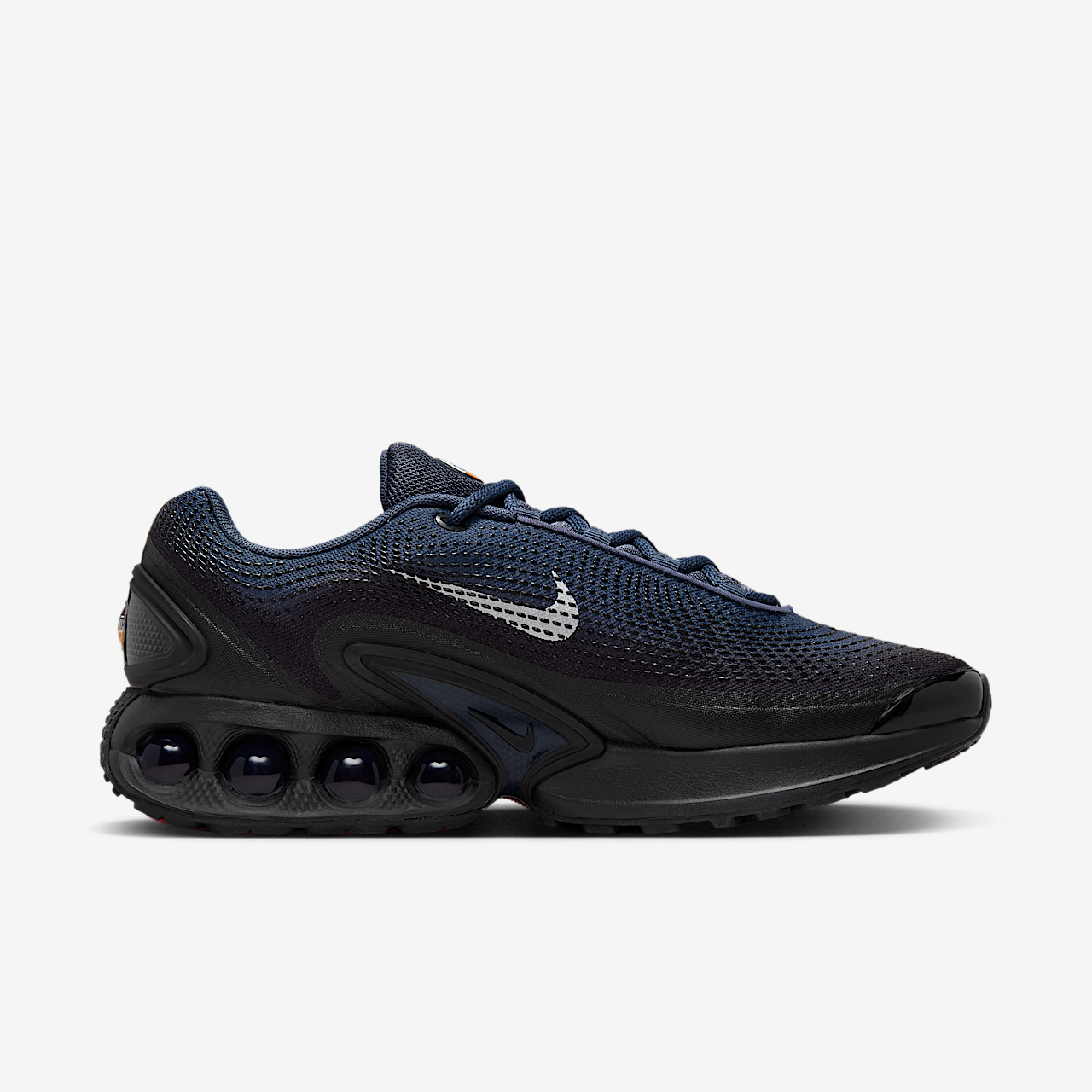 Nike Air Max DN sneaker Thunder Blue/Zwart/Wit/Metallic Silver