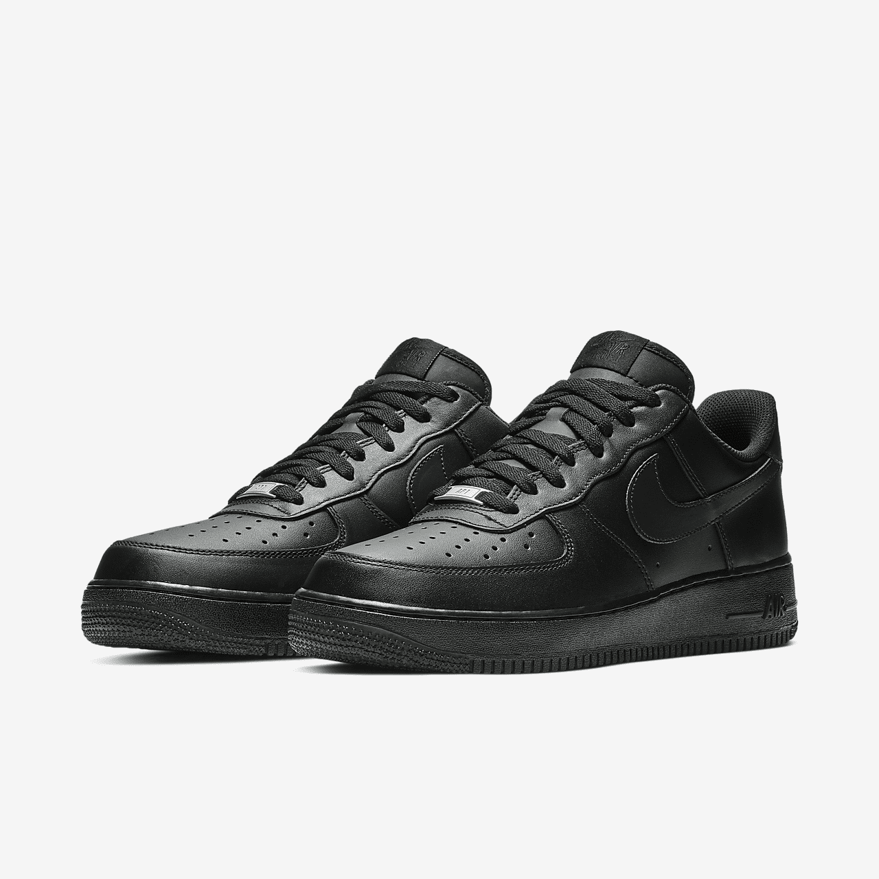 Nike Air Force 1 sneaker Zwart/Zwart