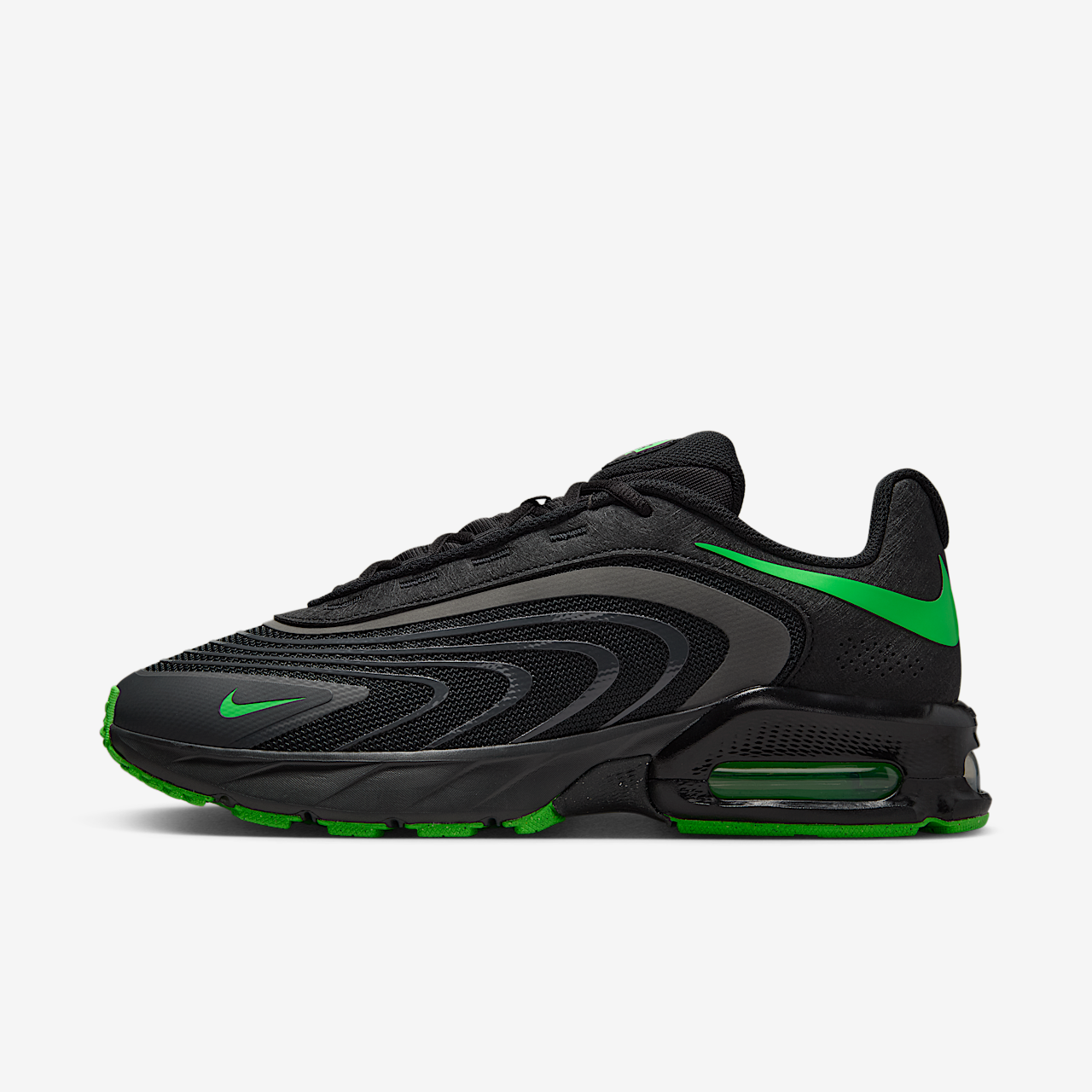 Nike Air Max sneaker Anthracite/Zwart/Green Strike