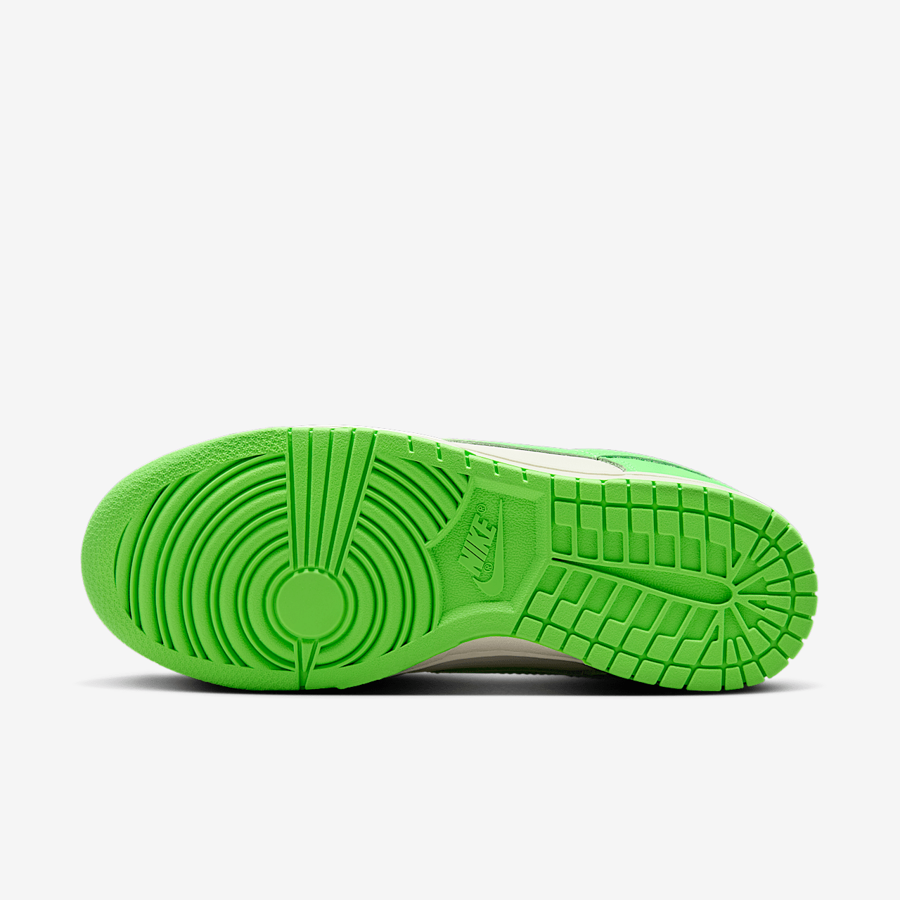 Nike Dunk Low sneaker Sail/Green Strike