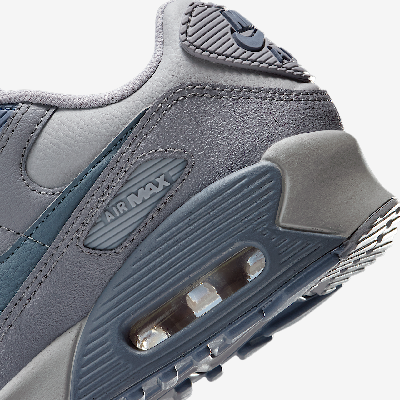 Nike Air max 90 sneaker Wolf Grey/Stealth/Armory Blue