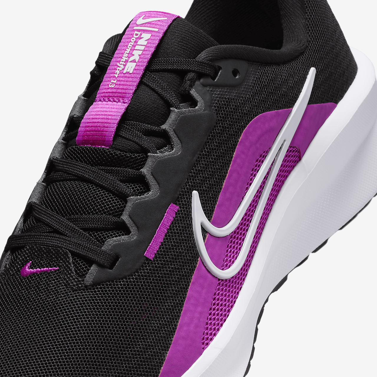 Nike  sneaker Zwart/Vivid Grape/Iron Grey/Wit