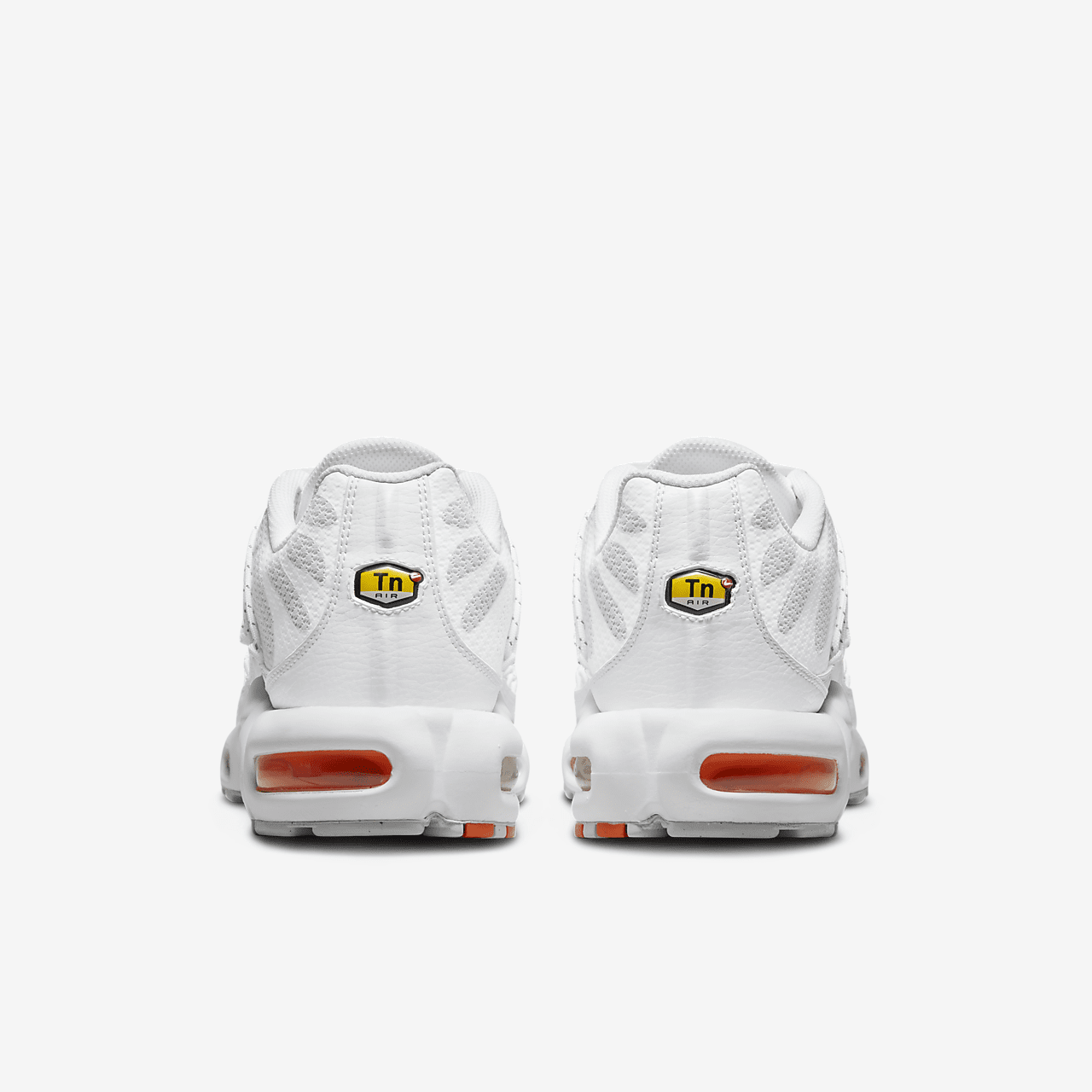 Nike Air Max Plus sneaker Wit/Safety Orange/Pure Platinum