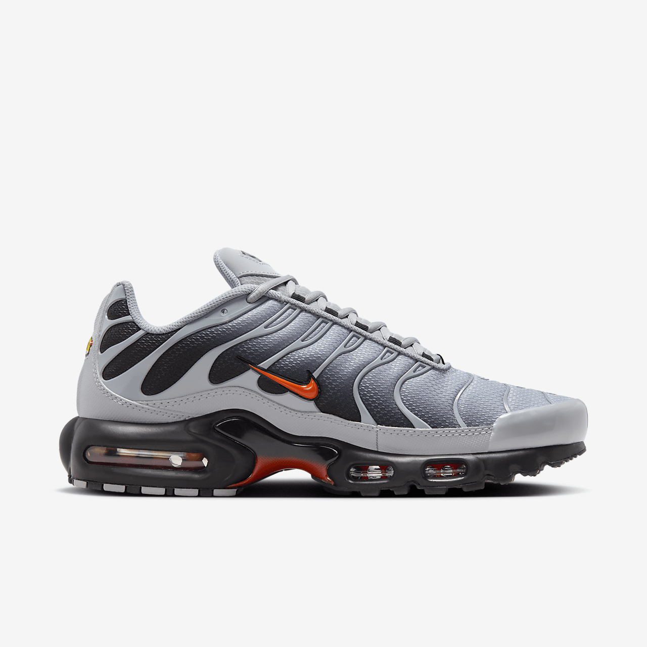 Nike Air Max Plus sneaker Wolf Grey/Zwart/Wit/Picante Red