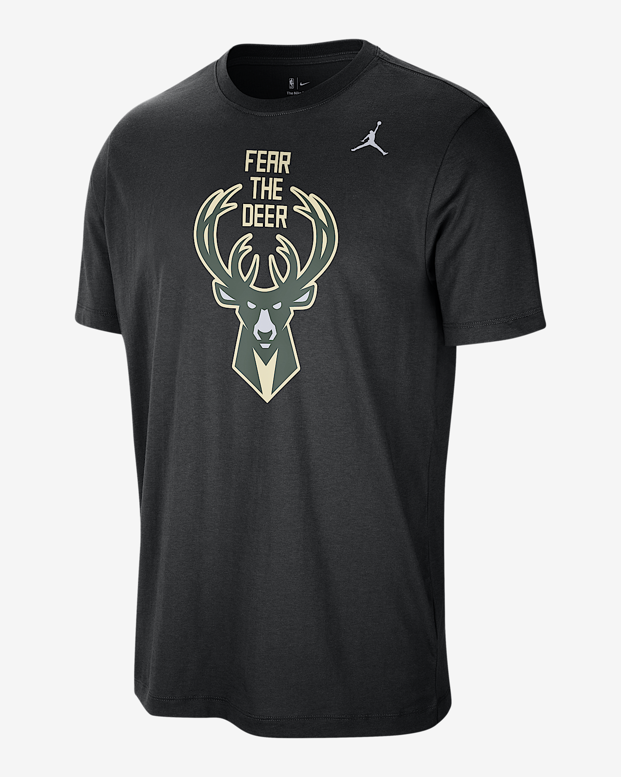 Мужская футболка Milwaukee Bucks Essential Jordan Statement