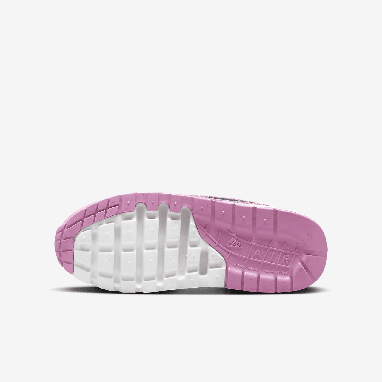 Nike Air Max 1 sneaker Wit/Pink Foam/Playful Pink