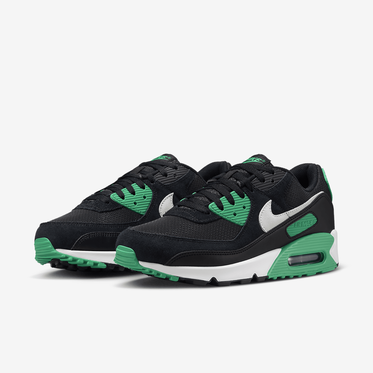 Nike Air max 90 sneaker Zwart/Stadium Green/Wit