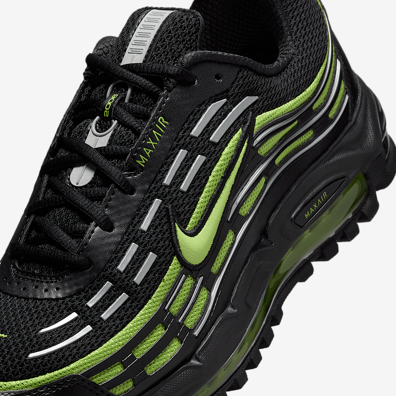 Nike Air Max sneaker Zwart/Zwart/Citron