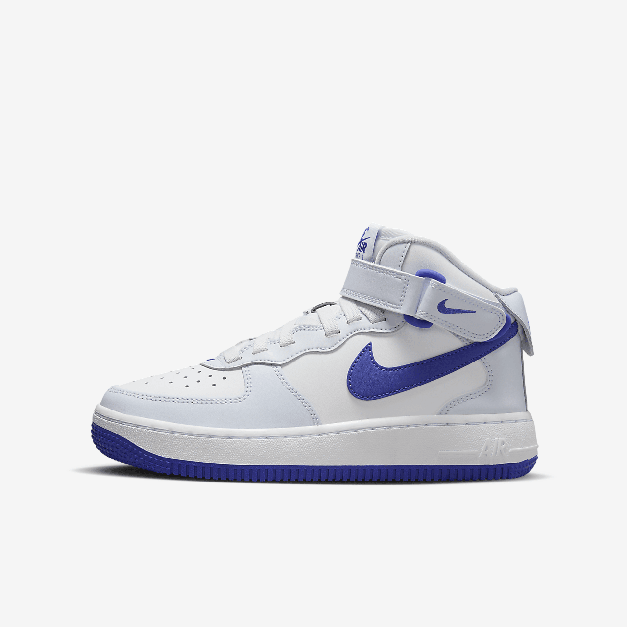 Nike Air Force 1 sneaker Football Grey/Wit/Persian Violet