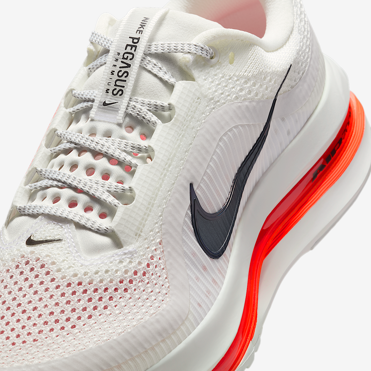 Nike Pegasus sneaker Summit White/Bright Crimson/Phantom/Zwart