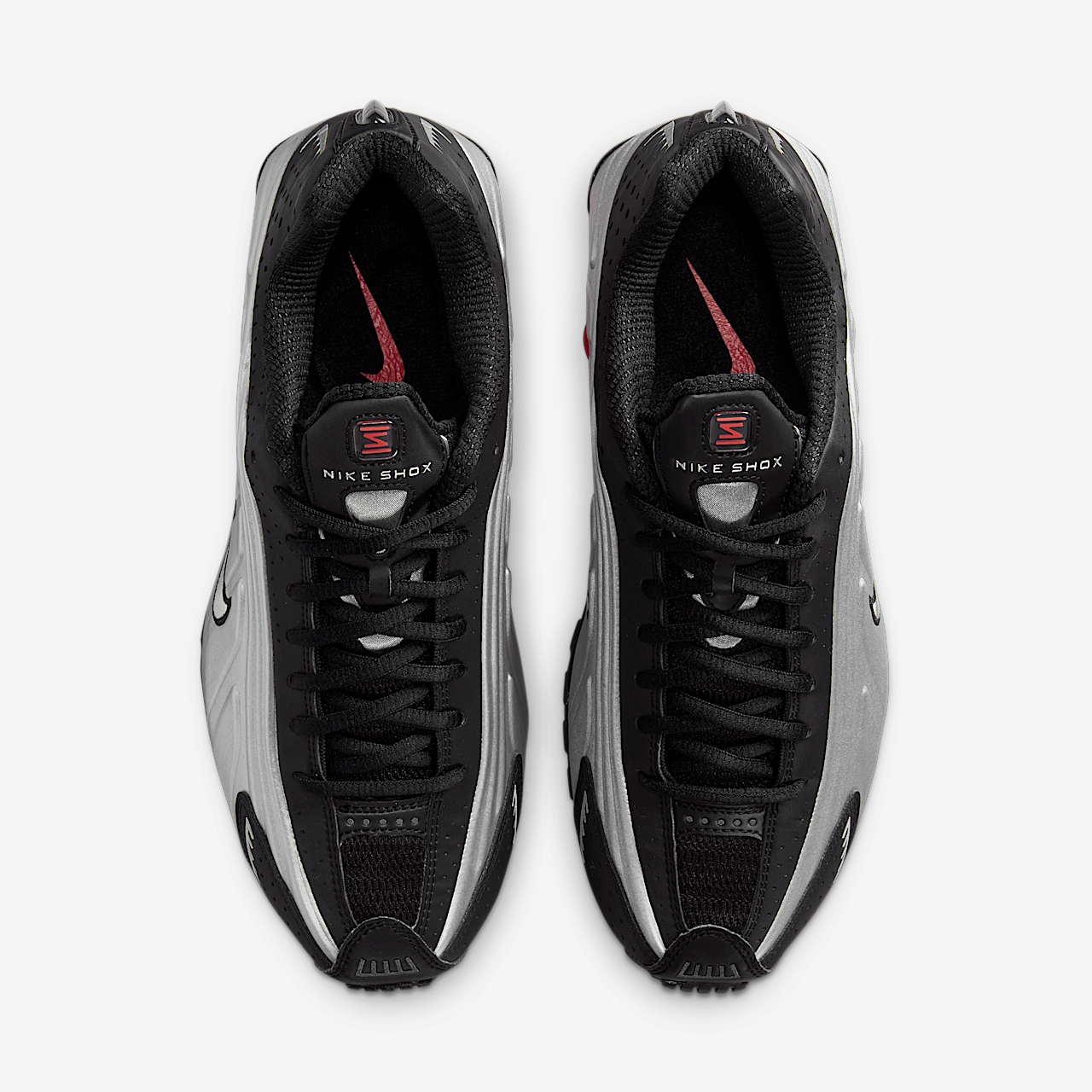 Nike Nike Shox sneaker Zwart/Light Crimson/Metallic Silver