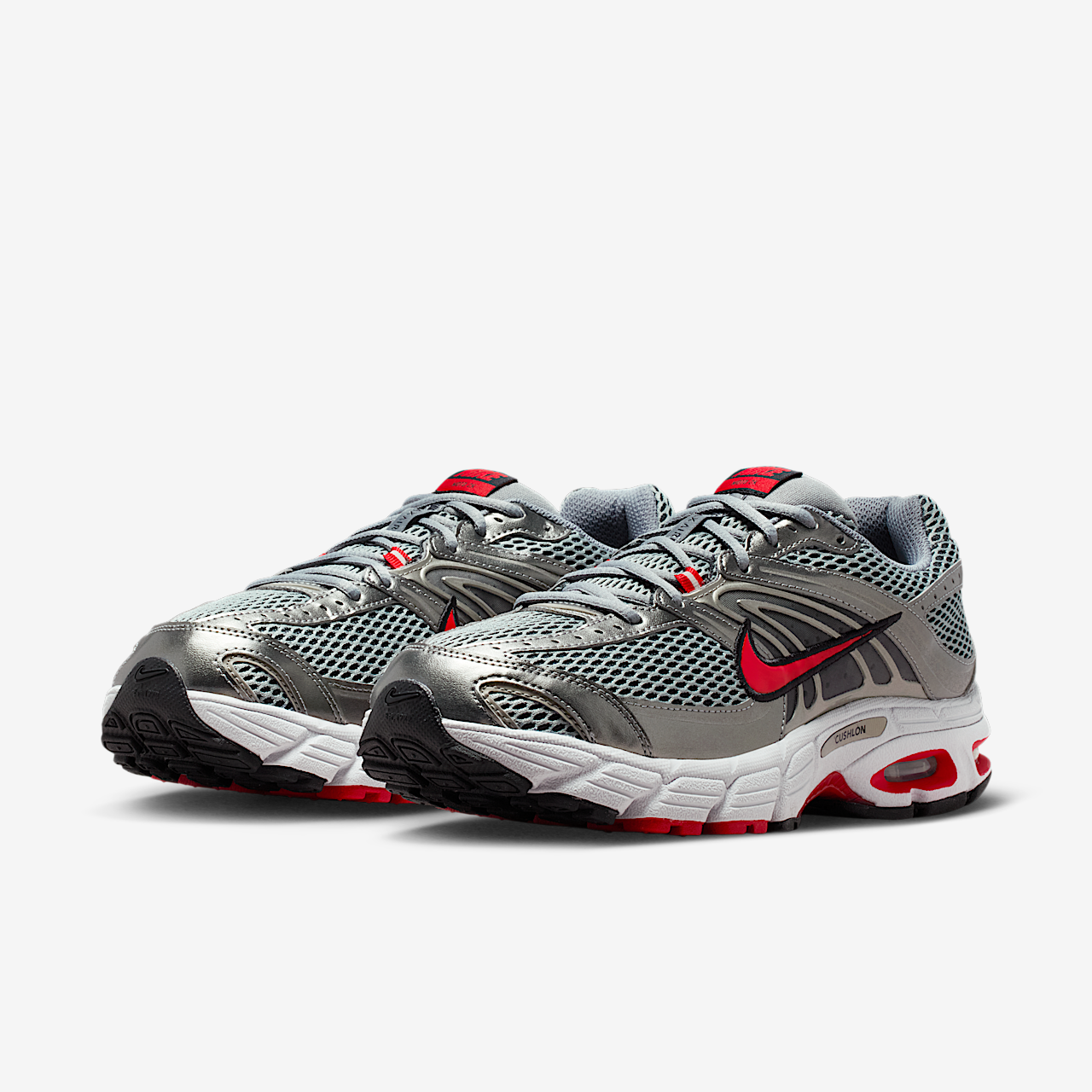 Nike Air Max sneaker Smoke Grey/Zwart/Metallic Pewter/University Red