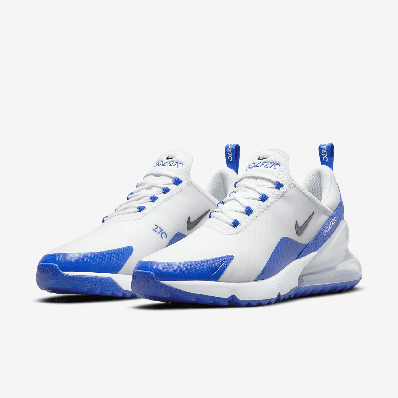 Nike Air max 270 sneaker Wit/Racer Blue/Pure Platinum/Zwart