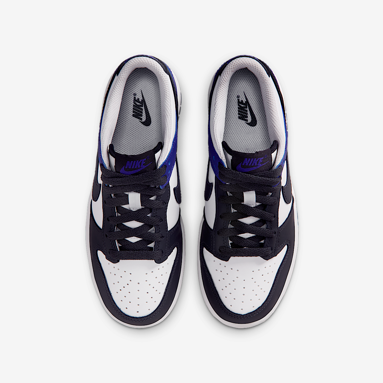 Nike Dunk Low sneaker Wit/Deep Night/Dark Smoke Grey