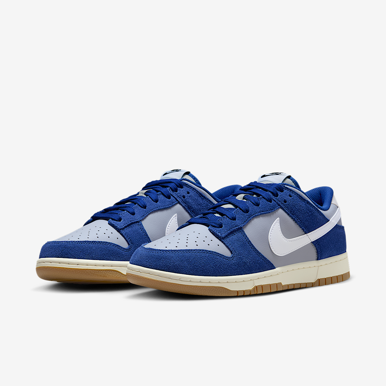 Nike Dunk Low sneaker Wolf Grey/Deep Royal Blue/Sail/Wit