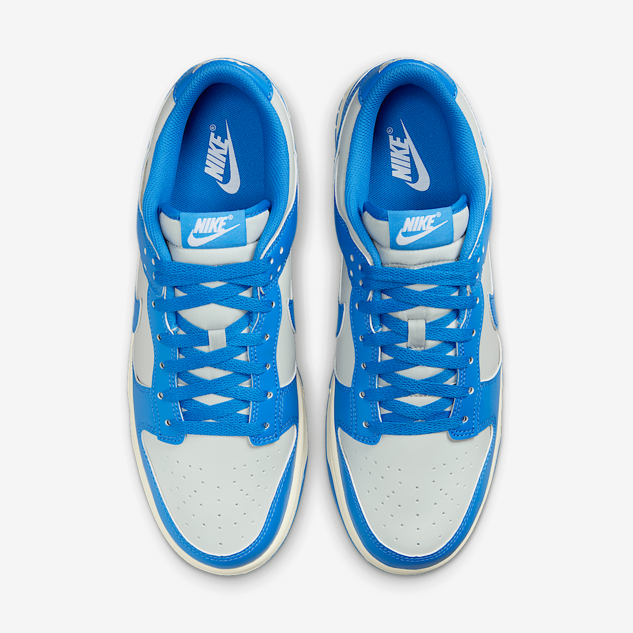 Nike Dunk Low sneaker Light Silver/Sail/Light Photo Blue