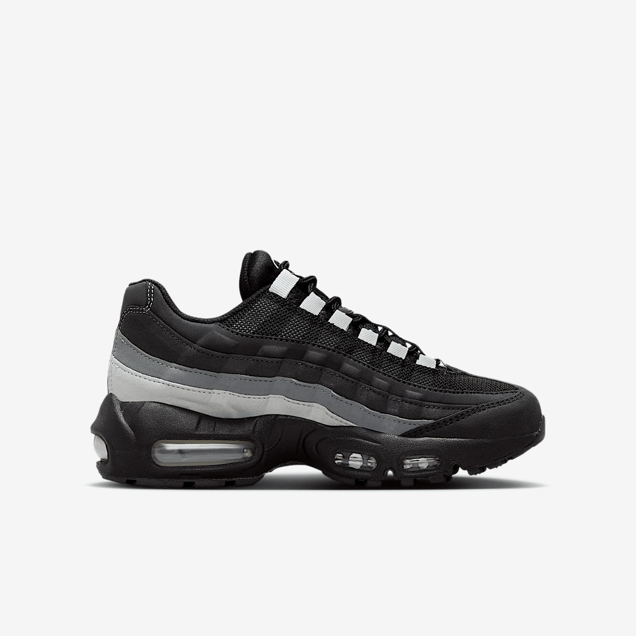 Nike Air Max 95 sneaker Zwart/Anthracite/Smoke Grey/Pure Platinum