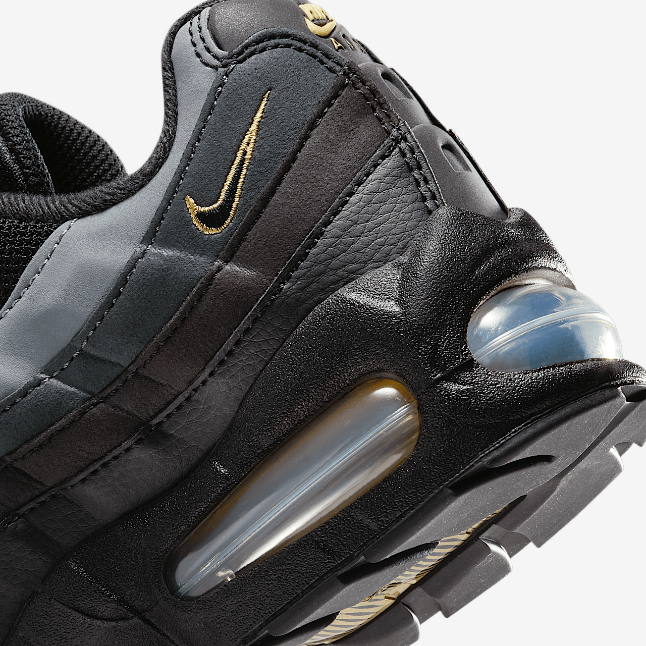 Nike Air Max 95 sneaker Zwart/Buff Gold/Anthracite/Zwart