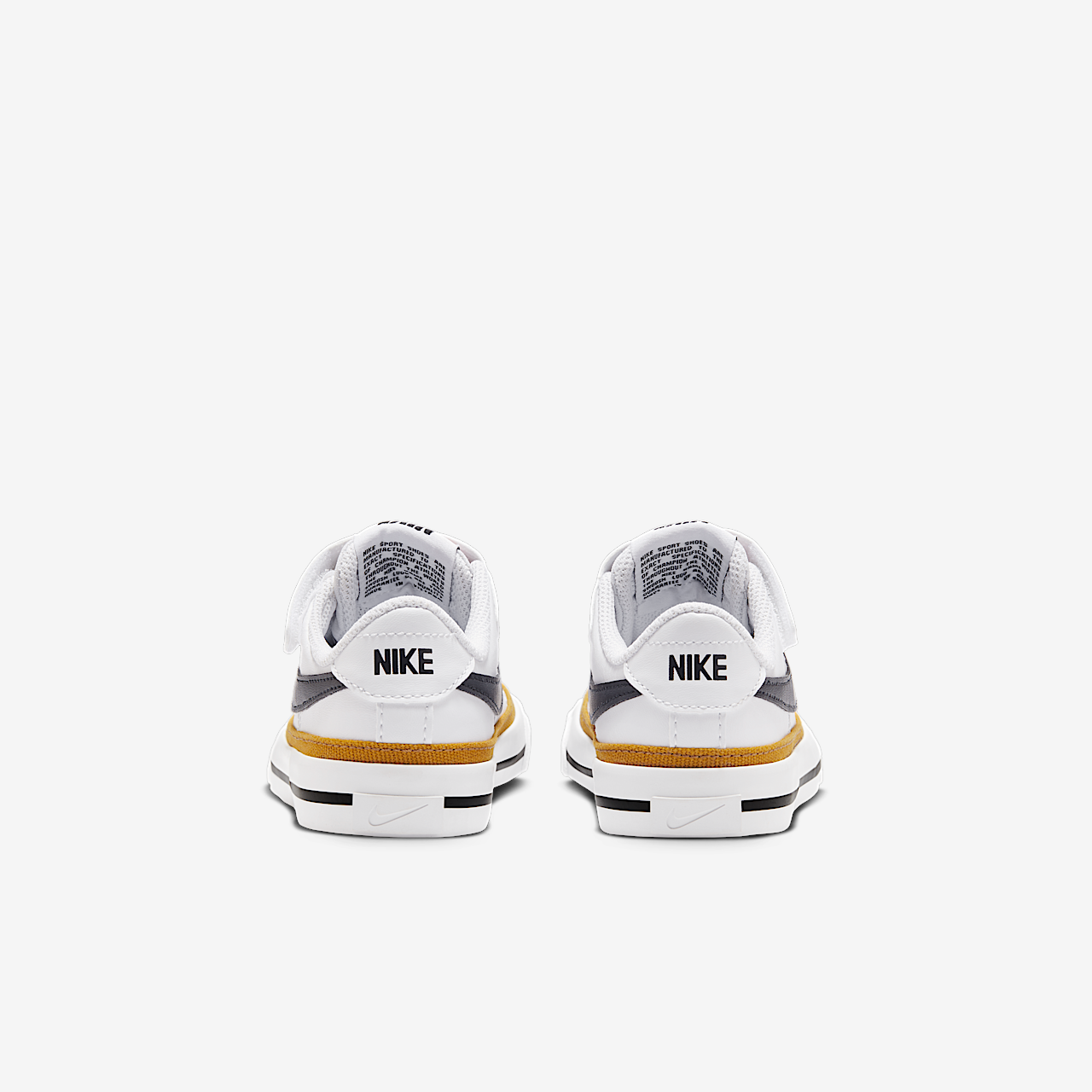 Nike  sneaker Wit/Desert Ochre/Gum Light Brown/Zwart