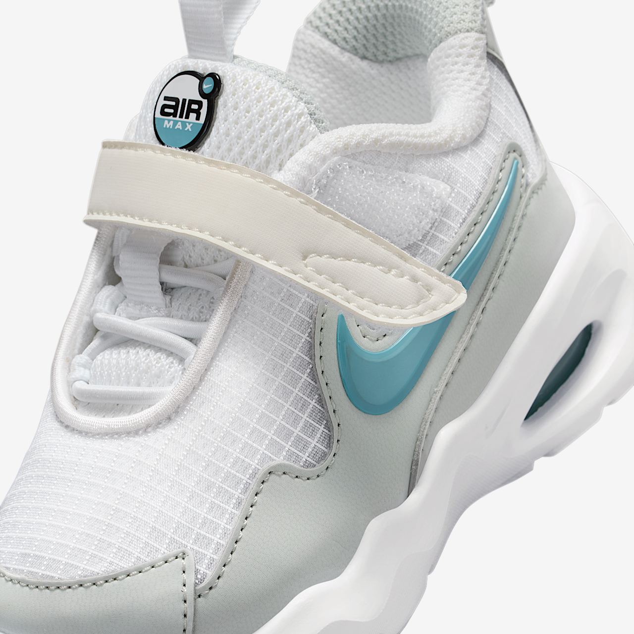 Nike Air Max sneaker Wit/Light Silver/Mint Foam/Denim Turquoise