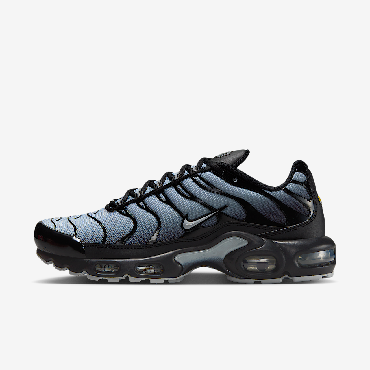 Nike Air Max Plus sneaker Zwart/Metallic Silver/Wolf Grey