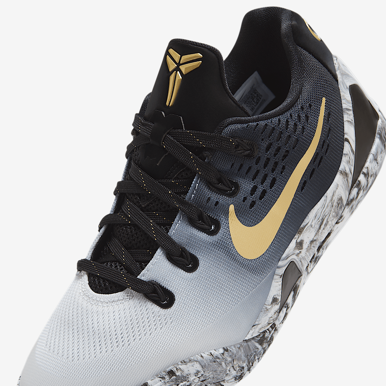 Nike Kobe sneaker Zwart/Wit/Metallic Gold