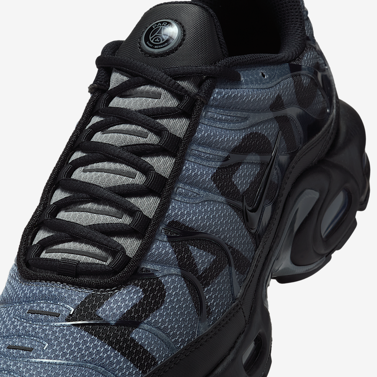 Nike Air Max Plus Premium sneaker Zwart/Particle Grey/Anthracite/Zwart