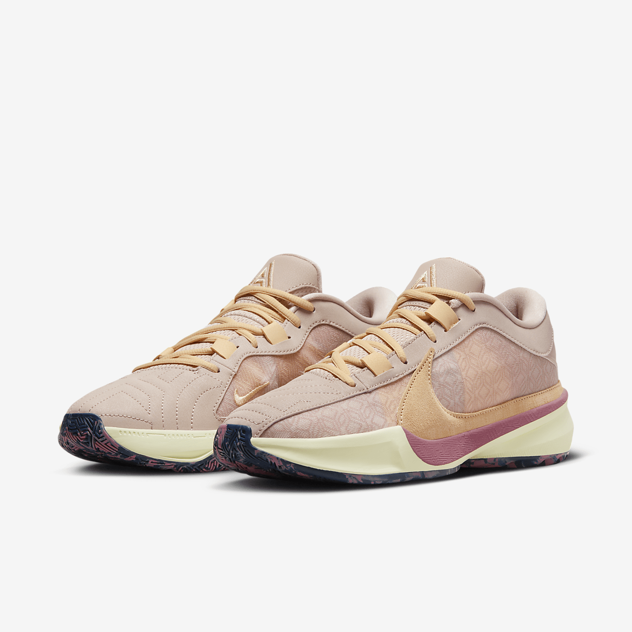 Nike  sneaker Fossil Stone/Alabaster/Desert Berry/Celestial Gold