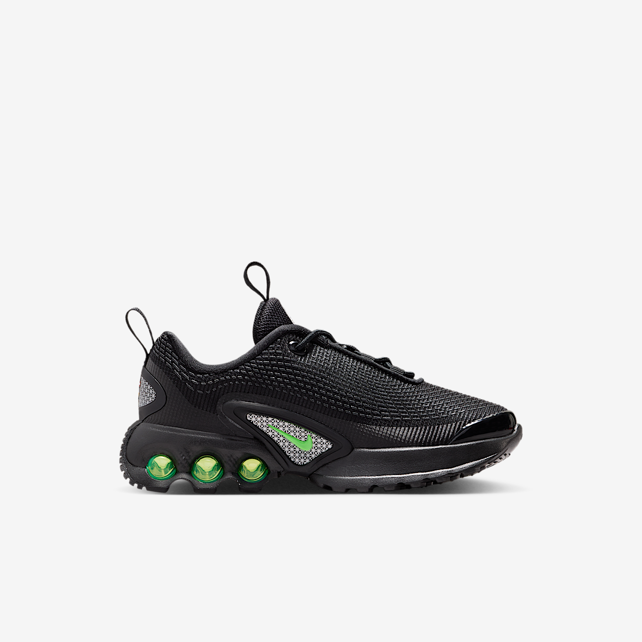 Nike Air Max DN sneaker Zwart/Zwart/Anthracite/Green Strike