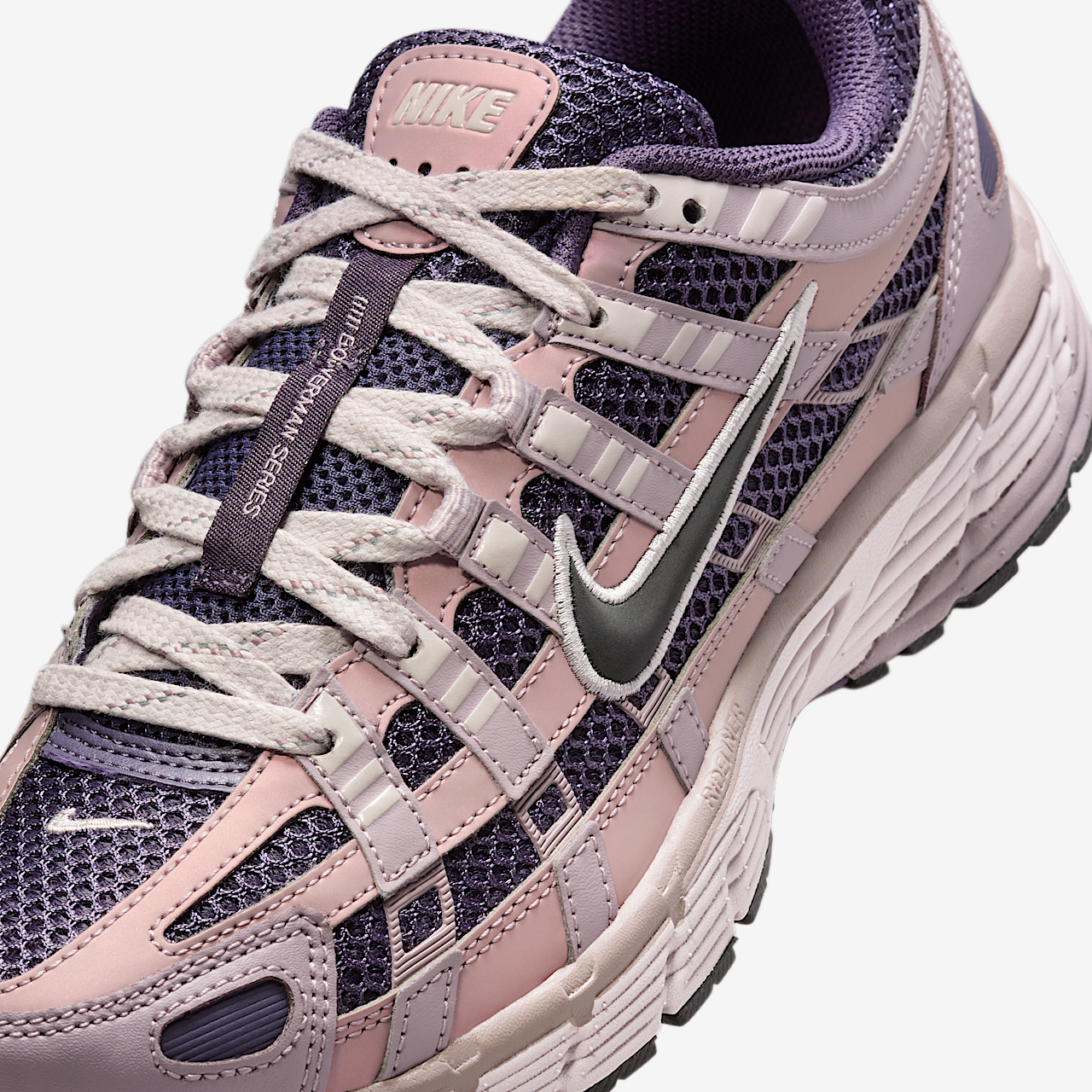 Nike P-6000 sneaker Light Violet Ore/Dark Raisin/Platinum Violet/Zwart