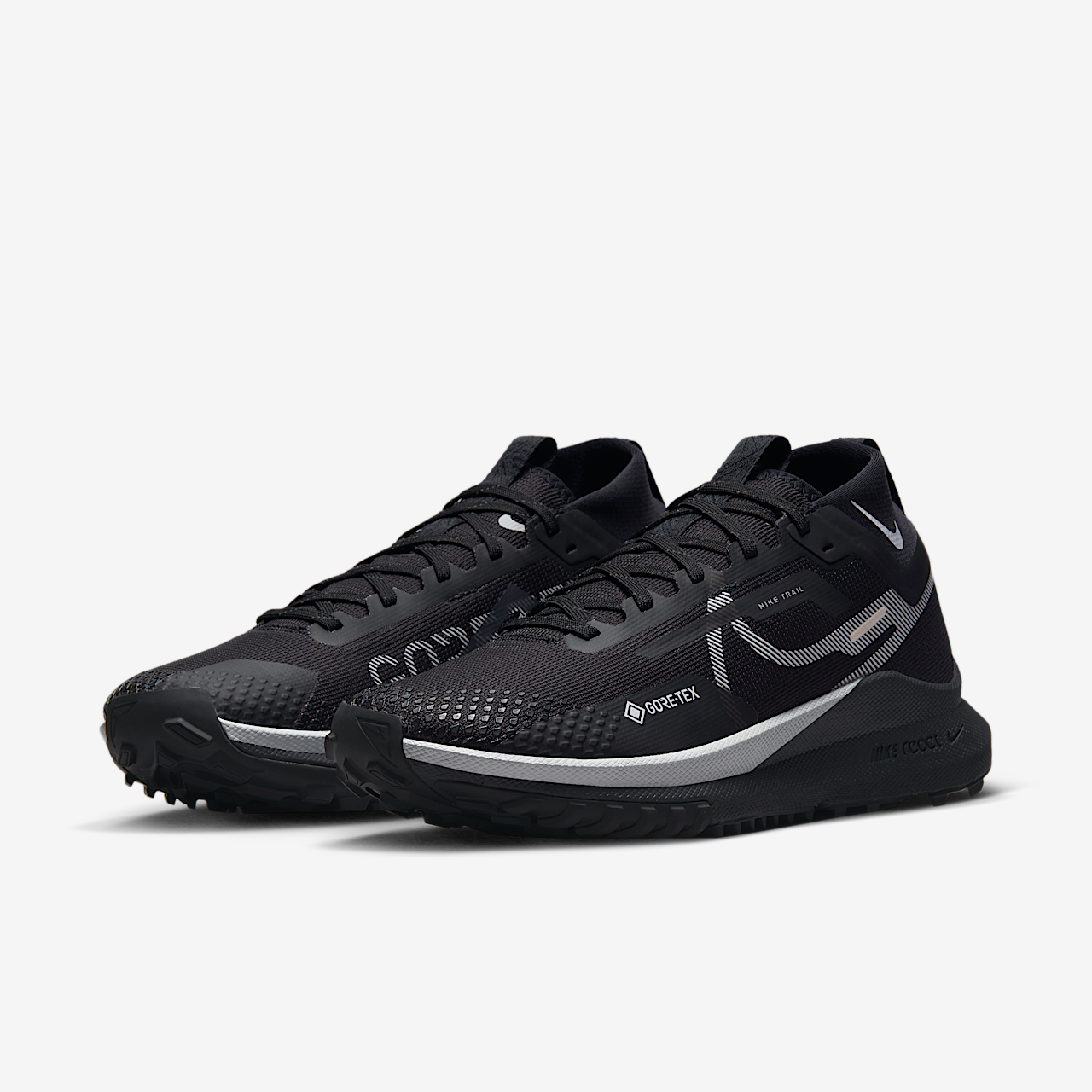 Nike Pegasus sneaker Zwart/Reflect Silver/Wolf Grey