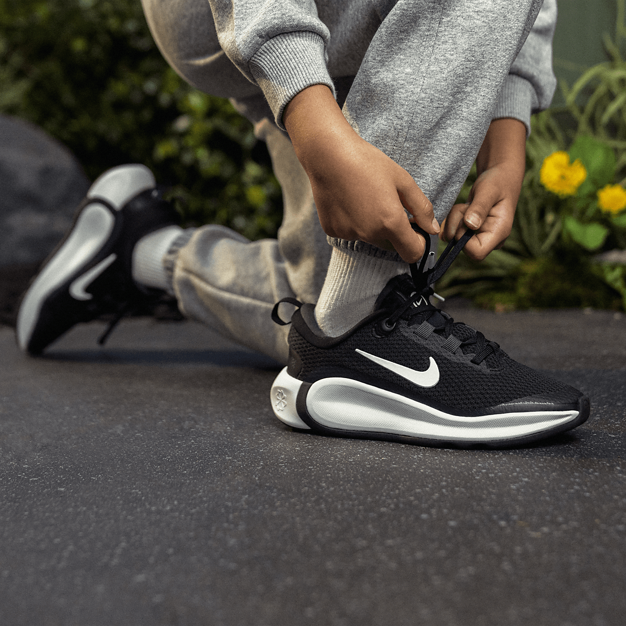 Nike  sneaker Zwart/Anthracite/Hyper Turquoise/Wit