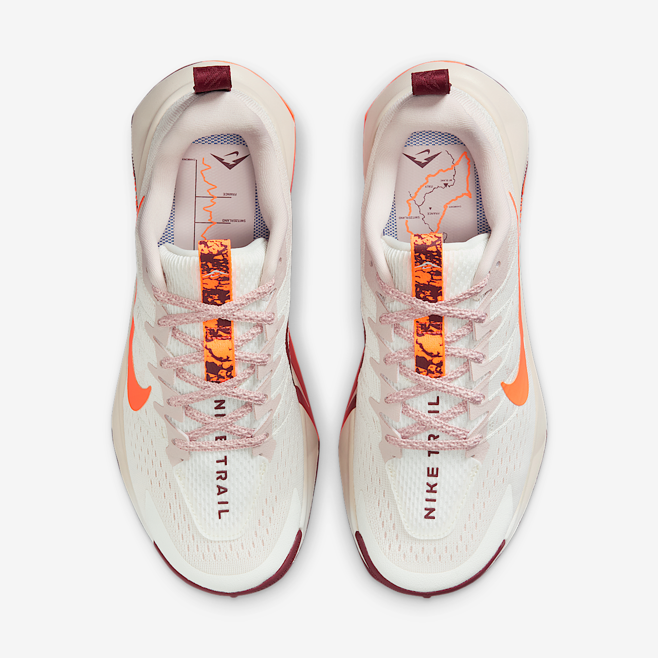 Nike  sneaker Sail/Silt Red/Dark Team Red/Hyper Crimson