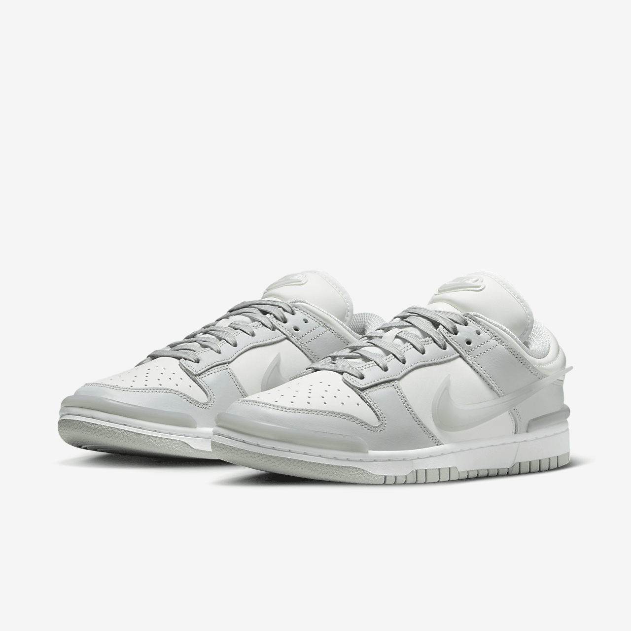 Nike Dunk Low sneaker Light Silver/Wit/Sail