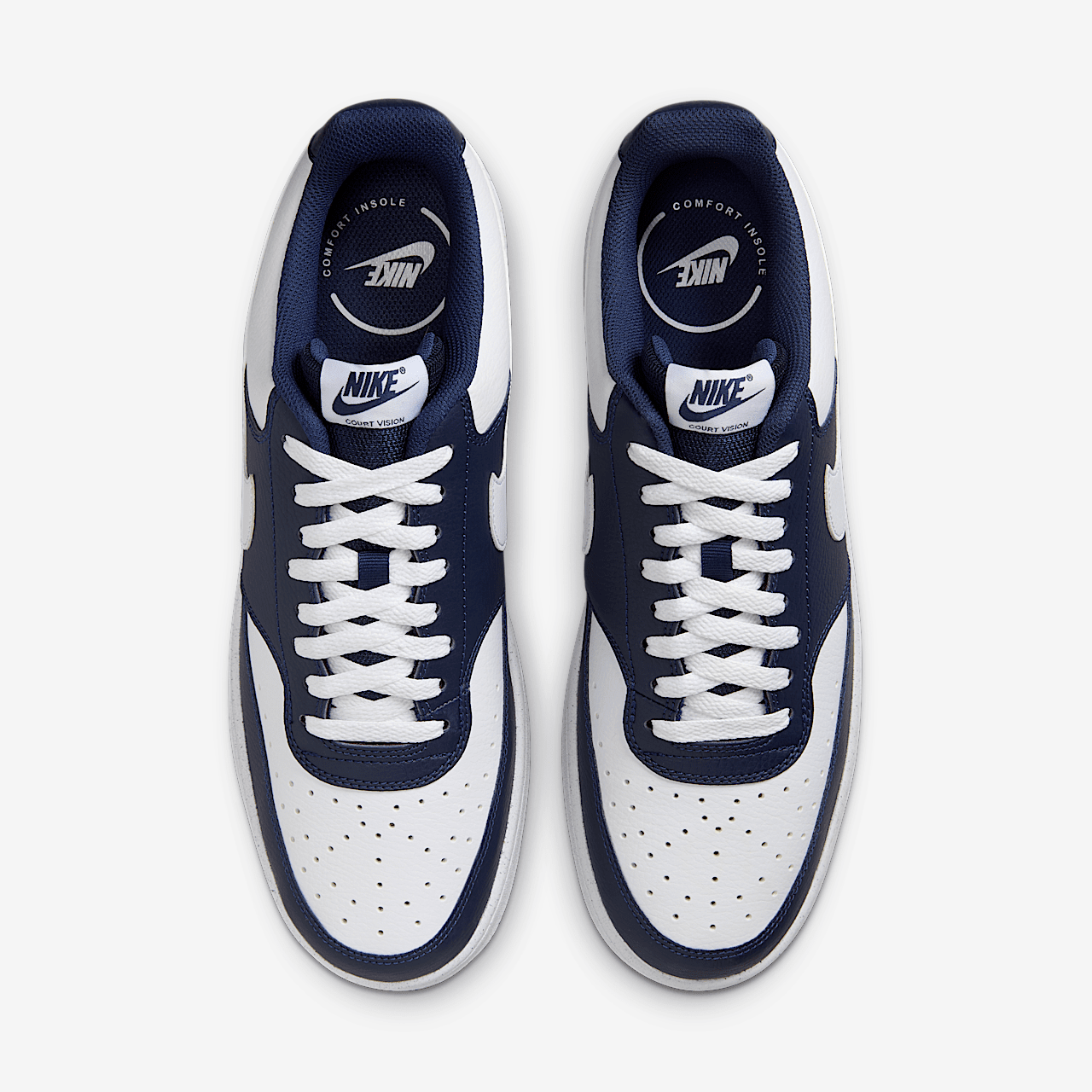 Nike  sneaker Midnight Navy/Wit