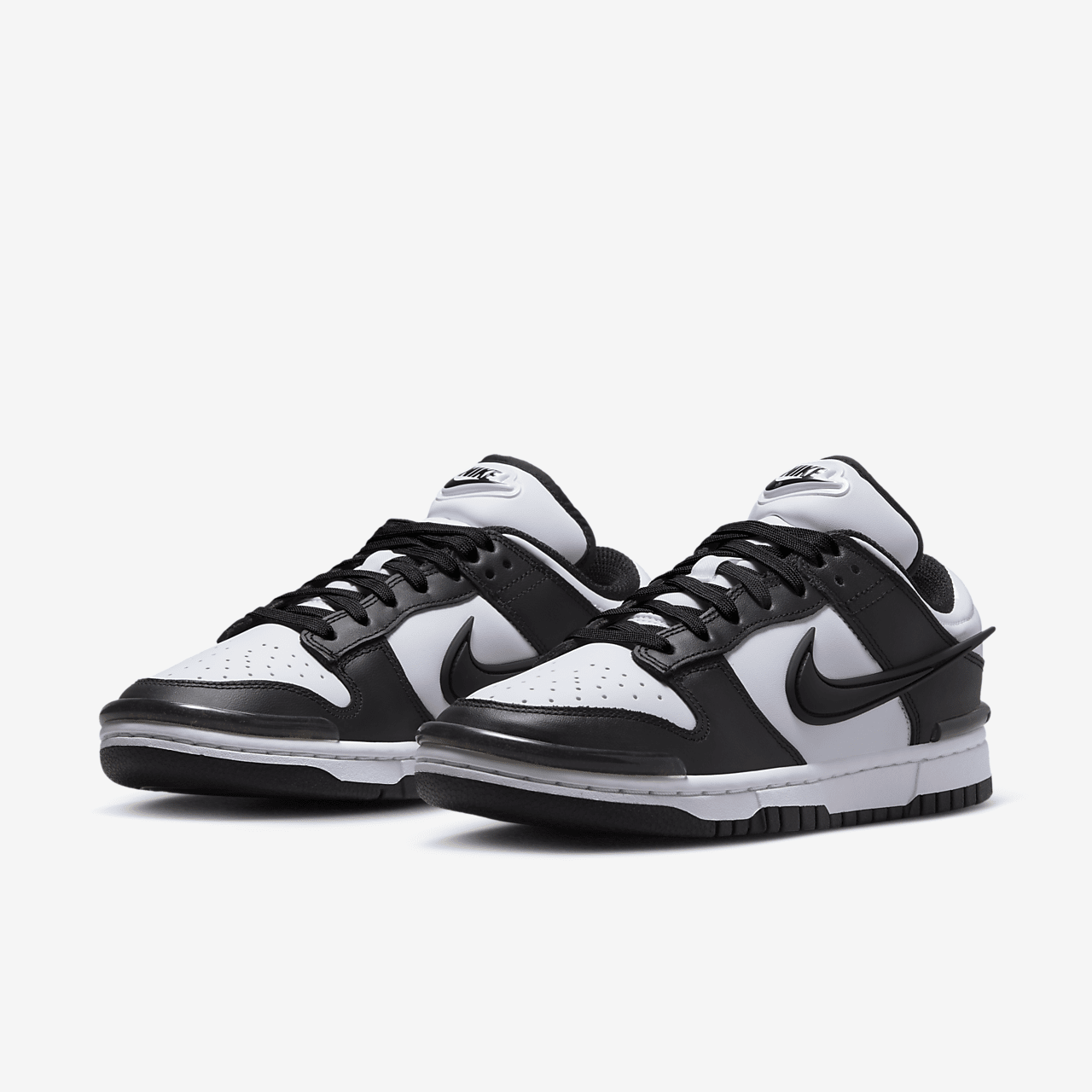 Nike Dunk Low sneaker Zwart/Zwart/Wit