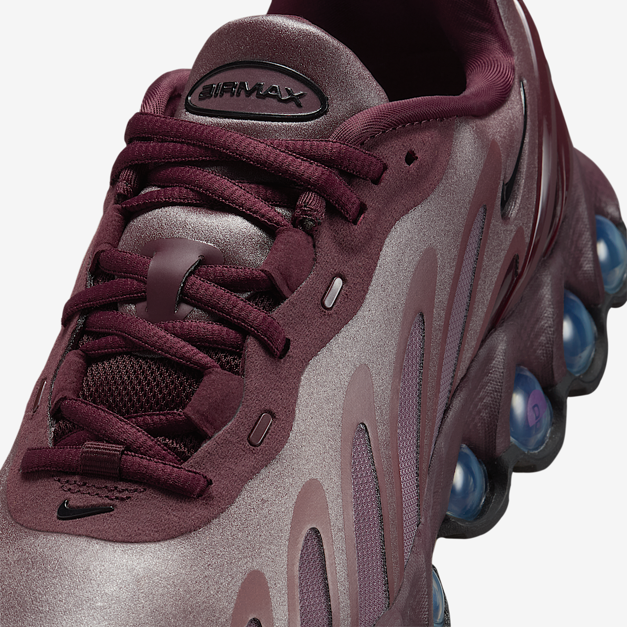 Nike Air Max DN sneaker Burgundy Crush/Burgundy Crush/Metallic Silver/Zwart