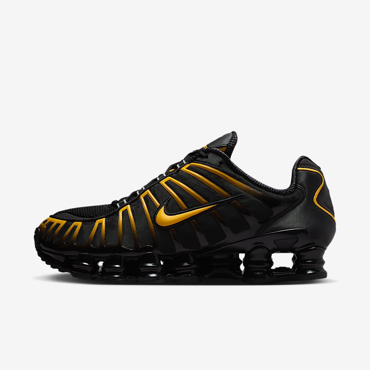 Nike Nike Shox sneaker Zwart/University Gold