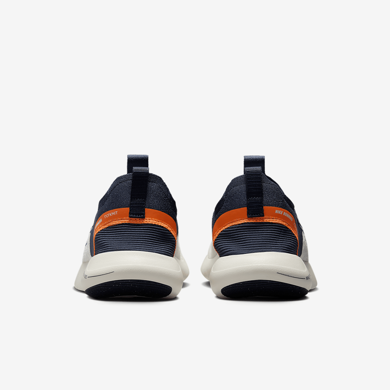 Nike Free sneaker Light Iron Ore/Sail/Total Orange/Thunder Blue